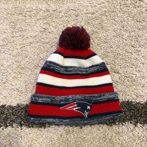 Patriots sock hat